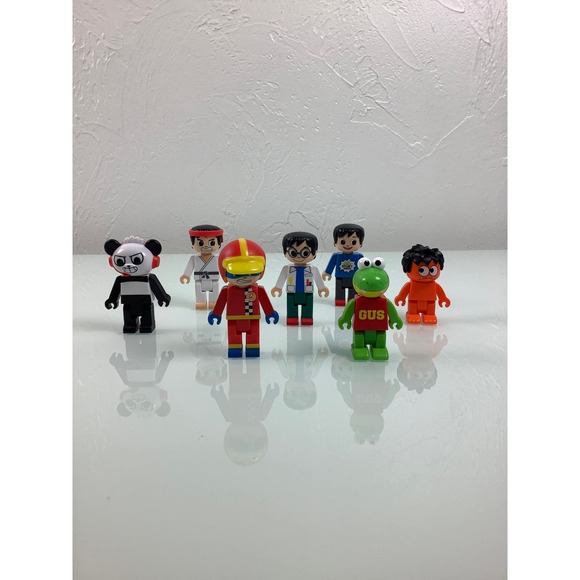 Ryans World Collectible Figure set bundle of 7 EUC - Picture 7 of 12